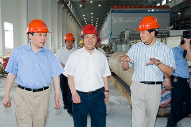 2007年5月25日，時(shí)任全國政協(xié)常委、經(jīng)濟(jì)委員會(huì)副主任、中國包裝聯(lián)合會(huì)會(huì)長石萬鵬一行來公司視察