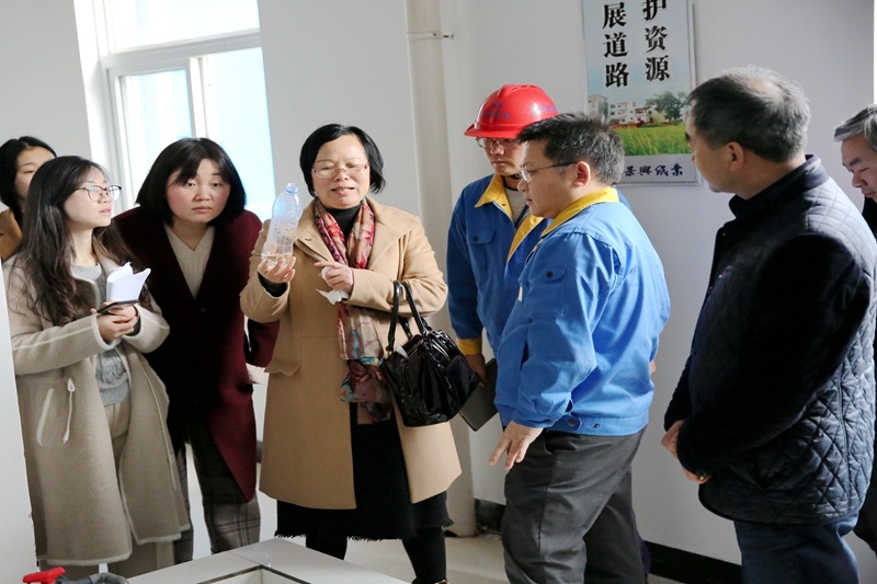 2019年3月8日，時(shí)任浙江省水利廳水資源管理處副調(diào)研員沈仁英蒞臨景興調(diào)研指導(dǎo)