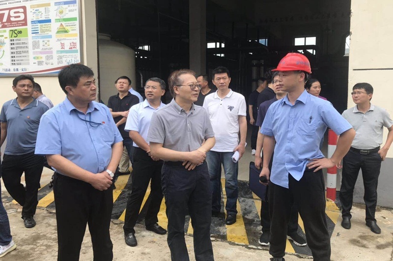 2020年8月5日，時(shí)任國家水利部全國節(jié)約用水辦公室副主任熊中才蒞臨景興紙業(yè)調(diào)研企業(yè)用水節(jié)水工作